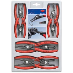 Zestaw precyzyjnych szczypiec do pierścieni osadczych KNIPEX