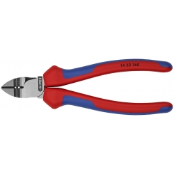 Szczypce tnące boczne do ściągania izolacji 160 mm KNIPEX