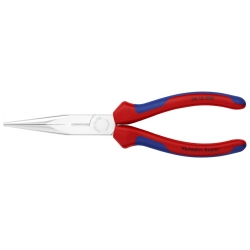 Szczypce tnące półokrągłe wydłużone chromowane KNIPEX