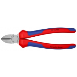 Szczypce tnące boczne uniwersalne wielokomponentowe rękojeści KNIPEX