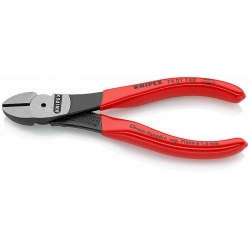 Szczypce tnące boczne o zwiększonym przełożeniu tworzywo sztuczne KNIPEX