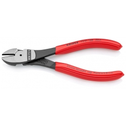 Szczypce tnące boczne 160 mm o zwiększonym przełożeniu tworzywo KNIPEX