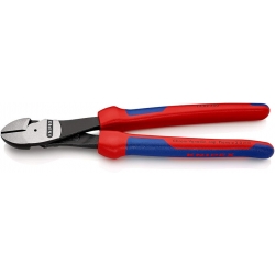 Szczypce tnące boczne o zwiększonym przełożeniu 250 mm KNIPEX