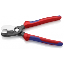 Nożyce do kabli 200 mm wielokomponentowe rękojeści KNIPEX