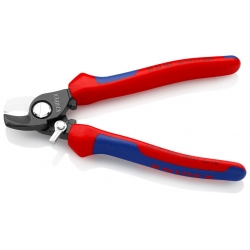 Nożyce do kabli ze sprężyną rozwierającą 165 mm KNIPEX