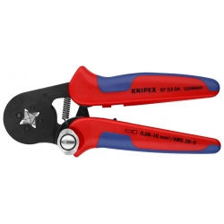 Samonastawne szczypce do zagniatania tulejek 0,08 -10 / 16 mm² KNIPEX