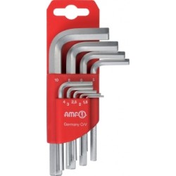 Zestaw wkrętów AMF kątowych 6-częściowy 1,5 - 10 mm