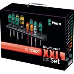 Zestaw wkrętów WERA Kraftform XXL Set Torx 12-cz. z VDE i 1 próbnik