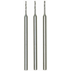 Mini wiertła HSS do METALU I DREWNA 0,8mm, trzpień 2,35mm