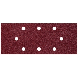 Papier szlifierski 93x230 mm Wolfcraft - gr. 40/80/120, korund [25 szt.]