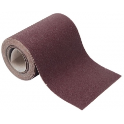 Papier szlifierski w rolce 115 mm x 4 m Wolfcraft - gr. 60, na rzep
