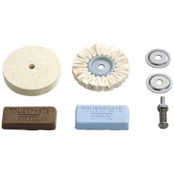 Zestaw polerski Wolfcraft HOBBY pasty, tarcze