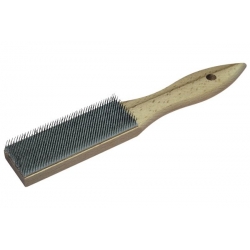 Szczotka pilnikowa 40 x 253 mm Wolfcraft - drut stalowy