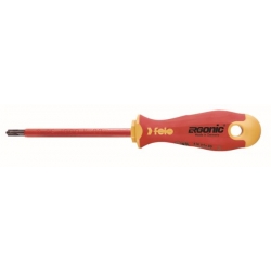 Wkrętak PLUS/MINUS krzyżak H1 FELO Ergonic VDE