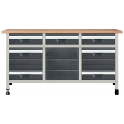 Stół warsztatowy Wolfcraft No. 3 [161 cm]