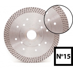 Tarcza diamentowa do płytek 200 x 25,4/22/10  ABRABORO N15 Turbo, profesjonalna