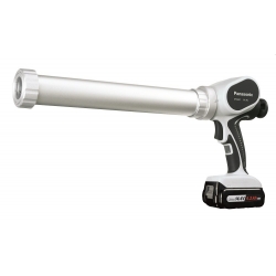 Pistolet uszczelniający PANASONIC 14.4V, 600ml, z 4.2Ah Li-ion + ładowarka, w opakowaniu toolbox