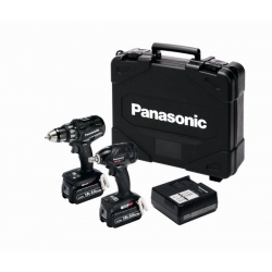 Zestaw Panasonic Comboset [EYC216LJ2G] wkrętarka 74A2X + klucz udar. 75A2X + 2 aku. 18V/5,0Ah (walizka)