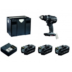 ZESTAW PANASONIC LJ-BOX CARBON:  wkrętarka 74A2X + 3 baterie 18V/5,0Ah, ładowarka, Tanos T-lock systener