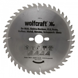 Tarcza tnąca do piły tarczowej 300/30 mm HM Wolfcraft - dokładne, czyste cięcia