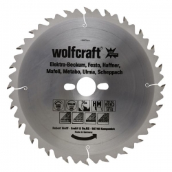 Tarcza tnąca do piły tarczowej 250/30 mm HM Wolfcraft - szybkie, dokładne cięcia