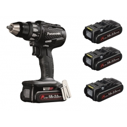 Wkrętarka Panasonic 18V/3,0Ah CARBON 3 x bateria, 1x ładowarka, 1x walizka