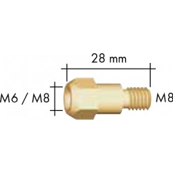 Łącznik prądowy M8 do uchwytu MB 36 KD