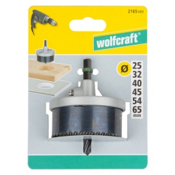 Otwornica uniwersalna 25,32,40,45,54,65 mm Wolfcraft
