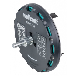 Otwornica regulowana Wolfcraft 45 - 90 mm