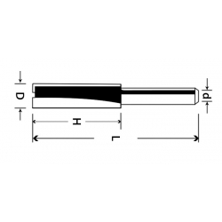 FREZ PROSTY 18mm ABRABORO TCT DO DREWNA