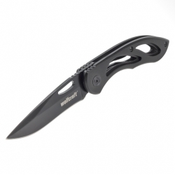 Nóż survivalowy aluminiowy składany Wolfcraft