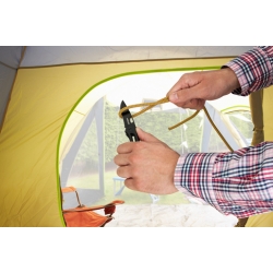 Nóż survivalowy aluminiowy składany Wolfcraft
