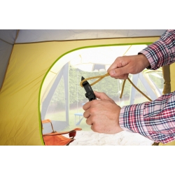 Nóż survivalowy aluminiowy składany Wolfcraft