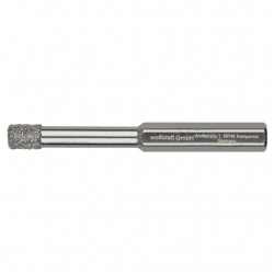 Wiertło diamentowe do płytek 10 mm Wolfcraft, z parafiną