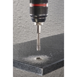 Wiertło diamentowe do płytek 10 mm Wolfcraft, z parafiną