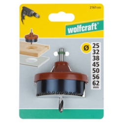 Otwornica uniwersalna 25,32,38,45,50,56,62 mm Wolfcraft