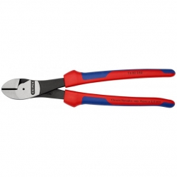Szczypce tnące boczne o zwiększonym przełożeniu 250 mm KNIPEX