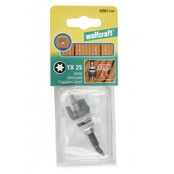 Uchwyt magnetyczny Wolfcraft + bit TX 25