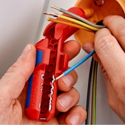 Uniwersalny ściągacz do izolacji KNIPEX ErgoStrip