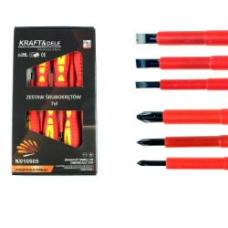 Wkrętaki IZOLOWANE VDE 1kV PH/płaskie