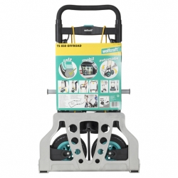 Wózek transportowy Wolfcraft TS850 TERENOWY składany, max. 100 kg
