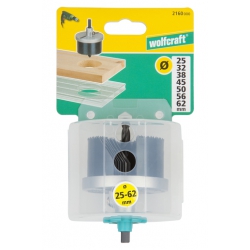 Otwornica uniwersalna 25,32,38,45,50,56,62 mm Wolfcraft