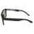 Modne okulary przeciwsłoneczne E08 CZARNE z niebiesko zielonym lustrem