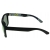 Modne okulary przeciwsłoneczne E08 CZARNE z czerwonym lustrem